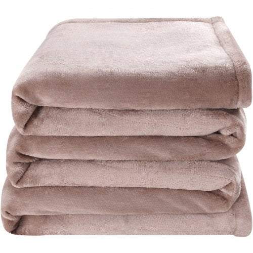 Heated Blanket Electric Throw 84 x 90 Queen Size Soft Flannel Heating