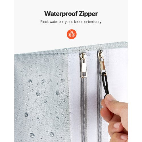 Fireproof Document Bag 2192 Heat Insulated Waterproof With Smooth Zipper