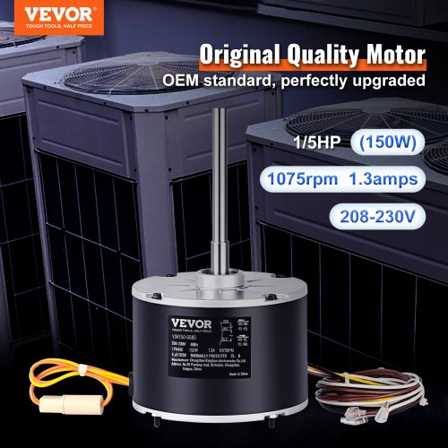 Condenser Fan Motor K55HXJKL2918 512305511 15 HP 208230V 1075RPM