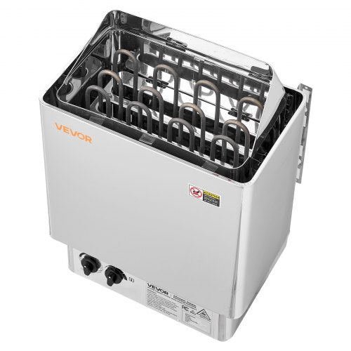 Sauna Heater 6Kw 240V Electric Stove Dry Steam Bath Saunas With Predrilled