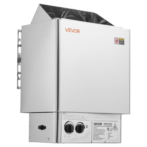 Sauna Heater 6Kw 240V Electric Stove Dry Steam Bath Saunas With Predrilled