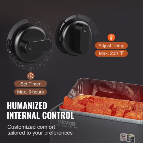 Sauna Heater 4.5KW 220V Electric Sauna Stove Steam Bath Sauna Heater