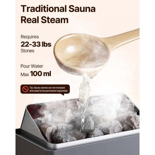 Sauna Heater 9KW 220V Electric Sauna Stove Steam Bath Sauna Heater