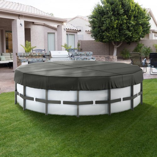 15 Ft Round Pool Cover Solar Covers for Above Ground Pools Safety Pool