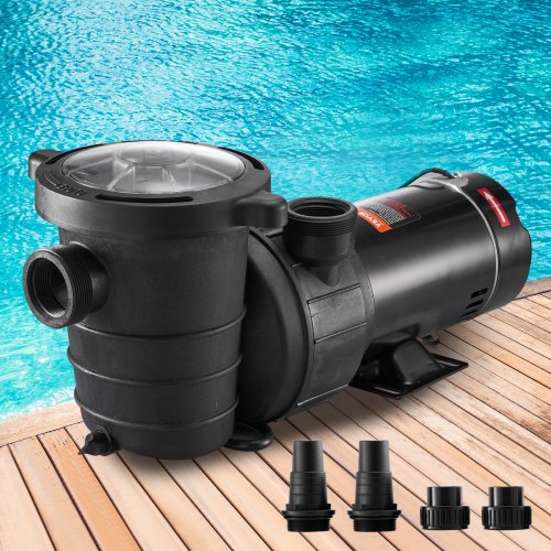 Swimming Pool Pump 1.5HP 115V 1100W Single Speed Pumps for Above Ground