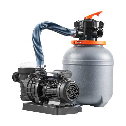 Sand Filter Pump for Above Ground Pool 12 in 2650 GPH 13 HP Swimming