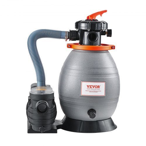 Sand Filter Pump For Above Ground Pool 13 In 3500 Gph 34 Hp Swimming System