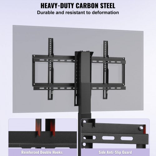 Motorized Tv Lift Stroke Length 35 Inches Mount Fit For 3265 Inch With Remote