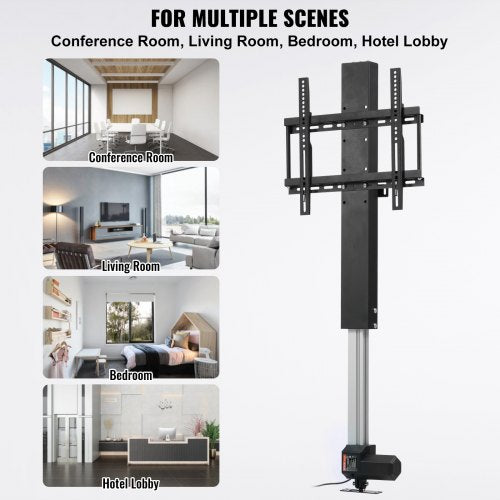Automated TV Elevator for Up to 50 Screens 28 Stroke with Adjustable