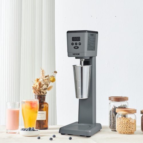Milkshake Maker 375W Electric Milkshake Machine Single Head Drink Mixer