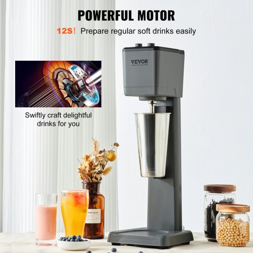 Milkshake Maker Machine 375W Commercial Milk Shake Maker Mixer Single Head