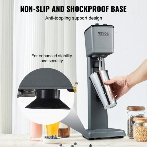 Milkshake Maker Machine 375W Commercial Milk Shake Maker Mixer Single Head