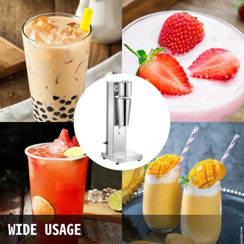 Milkshake Maker Kit Stainless Steel Electric Milkshake Maker 180W