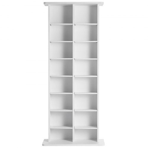 Media Storage Cabinet 8layer DVD Shelf Holds up to 464 CDs Adjustable CD