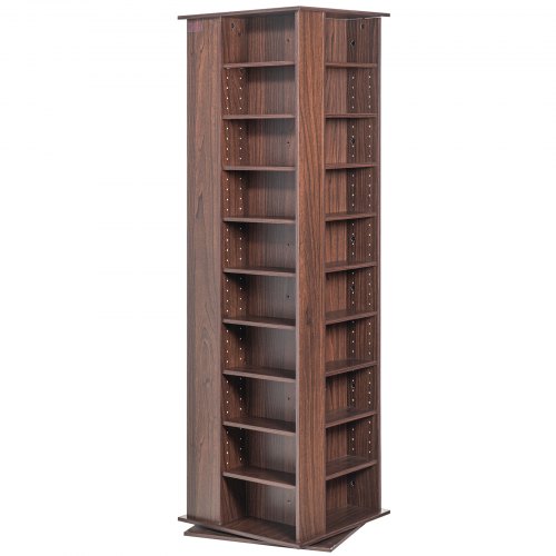 Media Storage Cabinet Rotating Media Tower Holds up to 1040 CDs Protects