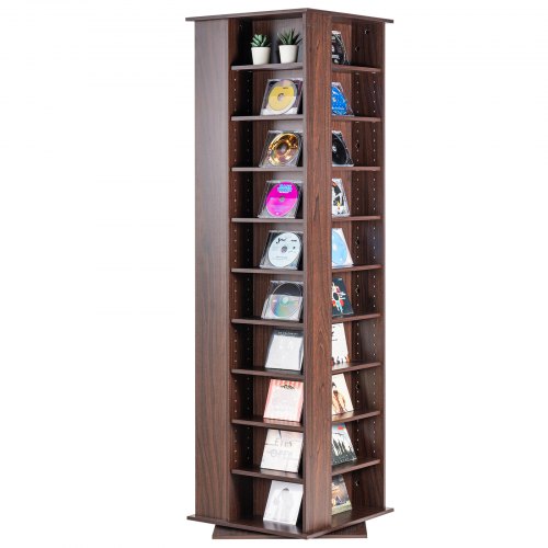 Media Storage Cabinet Rotating Media Tower Holds up to 1040 CDs Protects