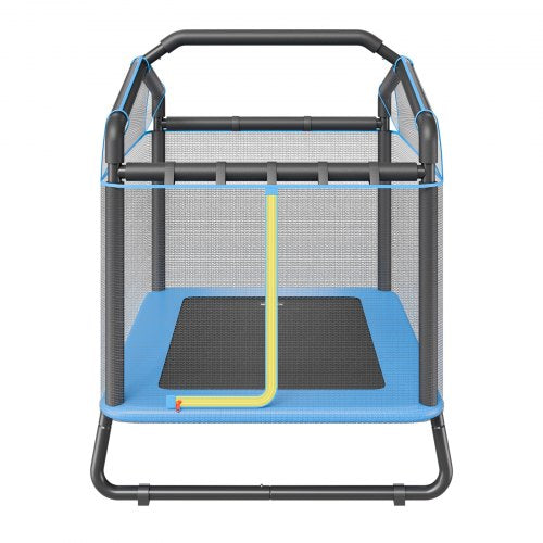 6FT Trampoline for Kids 72 IndoorOutdoor Toddlers Trampoline Mini Baby
