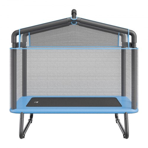 6FT Trampoline for Kids 72 IndoorOutdoor Toddlers Trampoline Mini Baby