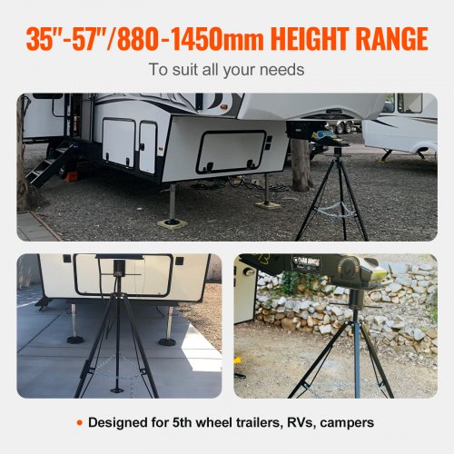 5th Wheel Tripod Stabilizer 5000 LBS Load Capacity Tripod Fifth Wheel