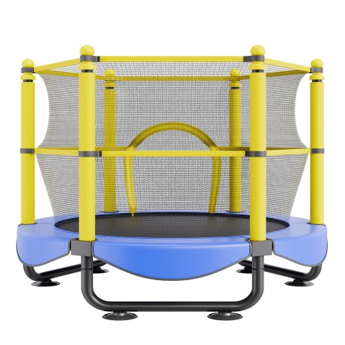 5FT Trampoline for Kids 60 Indoor Outdoor Trampoline with Safety Enclosure