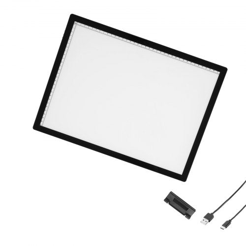 Light Board A3 LED Light Pad with 6 Level Dimmable Brightness Rechargeable
