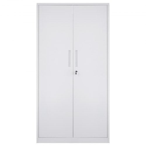Metal Storage Cabinet Steel Locking Storage Cabinet with 2 Magnetic Doors