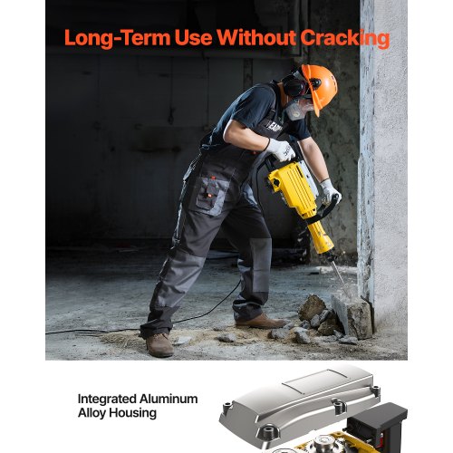 Demolition Jack Hammer 2200W 1350 BPM Jack Hammer Concrete Breaker Heavy