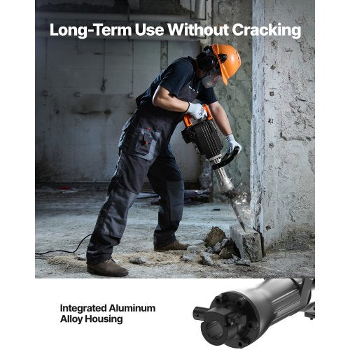 Demolition Jack Hammer 2200W Electric Jackhammer Heavy Duty 1350 BPM
