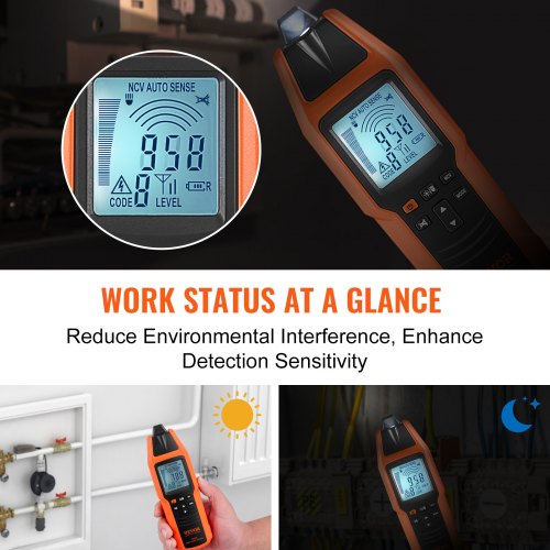 Subterranean Wire Tracker Up to 3 FT Detection Depth Voltage Range