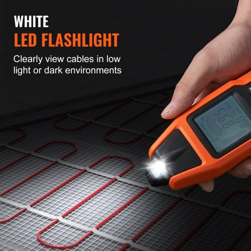 Subterranean Wire Tracker Up to 3 FT Detection Depth Voltage Range