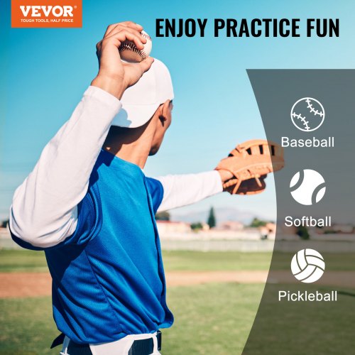 9 Hole Baseball Net 28x27 Softball Baseball Training Equipment for Hitting