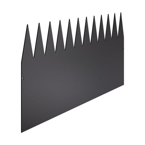 Steel Landscape Edging 4 Packs 40 x 12 in RustResistant Metal Landscape