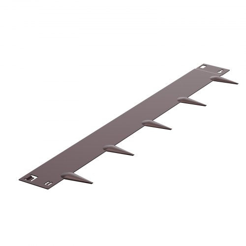 Steel Landscape Edging 5 Packs 39 x 4 in RustResistant Metal Landscape
