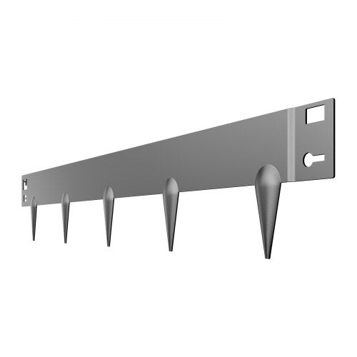 Steel Landscape Edging 5 Packs 39 x 3 in RustResistant Metal Landscape