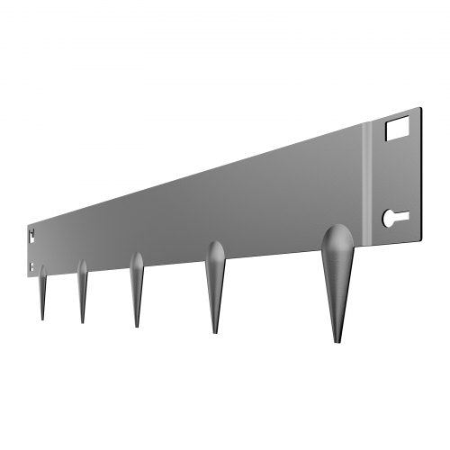 Steel Landscape Edging 5 Packs 39 x 4 in RustResistant Metal Landscape
