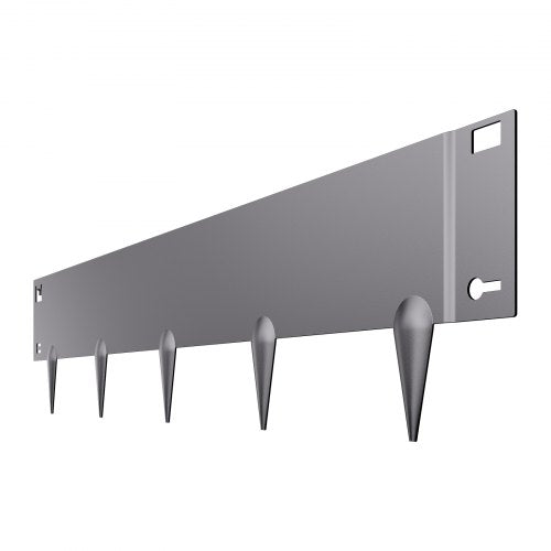 Steel Landscape Edging 5 Packs 39 x 5 in RustResistant Metal Landscape