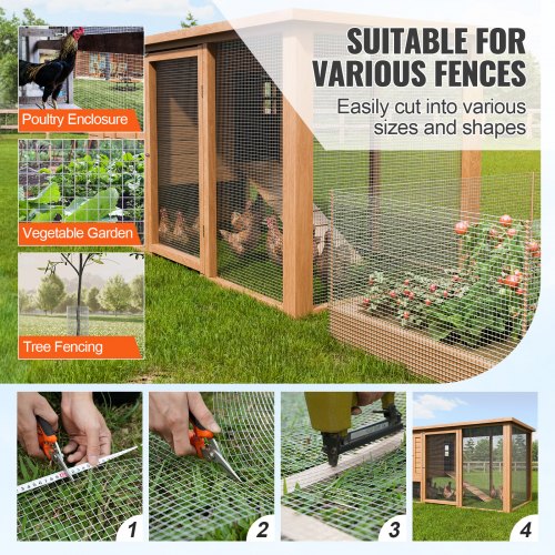 Hardware Cloth 12 inch 24in x 25 ft 19 Gauge Hot Dipped Galvanized Wire