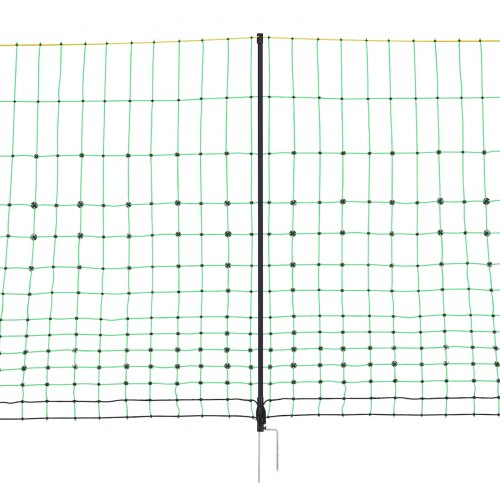 Electric Fence Netting 35 H x 164 L PE Net Fencing with Posts