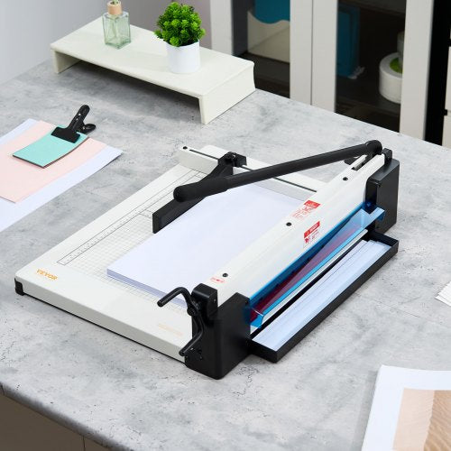 Heavy Duty Paper Cutter 17 Industrial Commercial Guillotine Paper Cutter