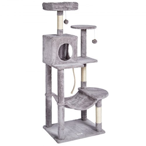 Cat Tree for Indoor Cats 562 Cat Tower with Cat Condo Sisal Scratching
