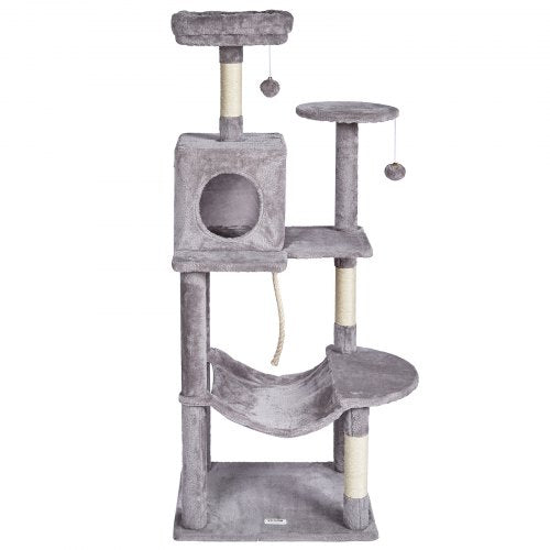 Cat Tree for Indoor Cats 562 Cat Tower with Cat Condo Sisal Scratching