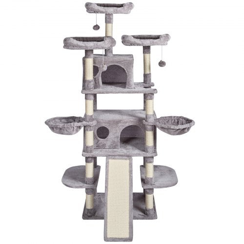 Cat Tree for Indoor Cats 685 Cat Tower with 2 Cat Condos Sisal