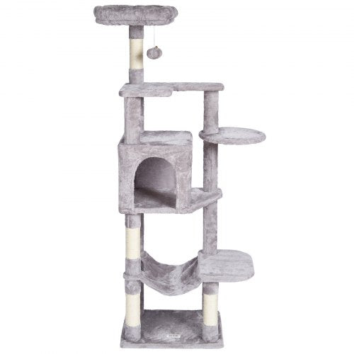Cat Tree for Indoor Cats 606 Cat Tower with Cat Condo Sisal Scratching