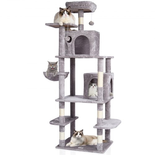 Cat Tree for Indoor Cats 685 Cat Tower with 2 Cat Condos Sisal