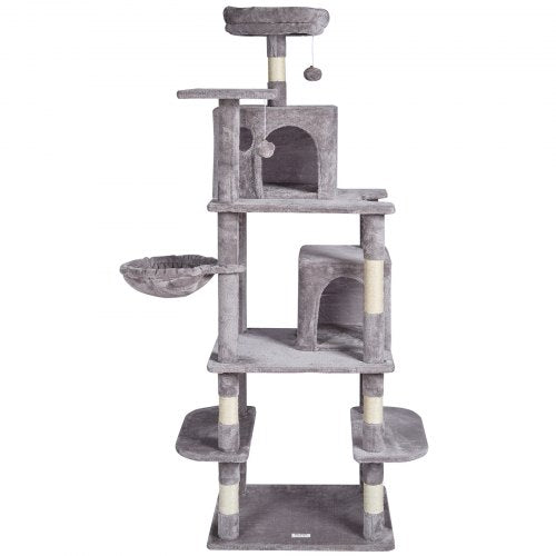 Cat Tree for Indoor Cats 685 Cat Tower with 2 Cat Condos Sisal