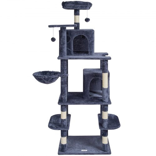 Cat Tree for Indoor Cats 685 Cat Tower with 2 Cat Condos Sisal