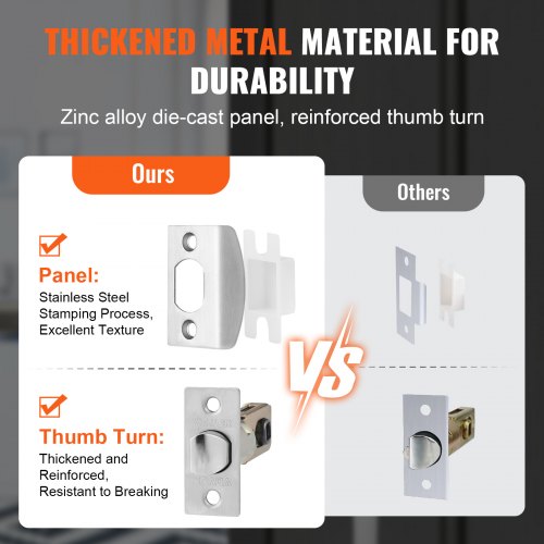Double Door Handle Set Double Door Lock Set with Reversible Handle Lever