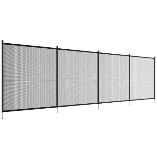 Pool Fence 4 x 12 FT Pool Fences for Inground Pools Removable Child Safety