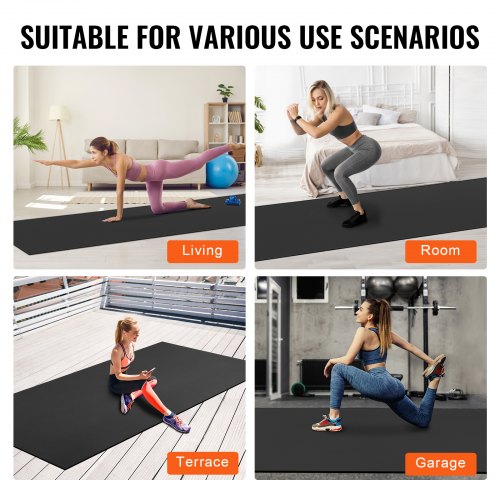 Exercise Mat Non Slip High Density Premium Yoga Mat Exercise Yoga Mat for Men