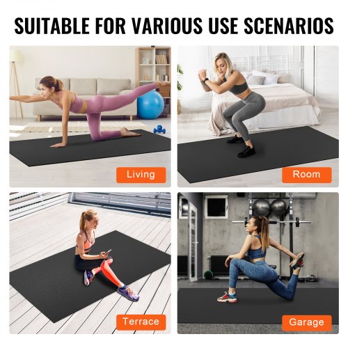 Exercise Mat Non Slip High Density Premium Yoga Mat Exercise Yoga Mat for Men